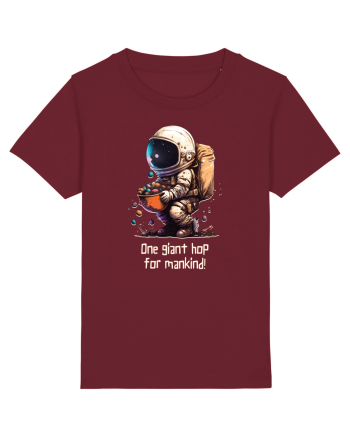 Space Easter - One giant hop for mankind Burgundy