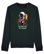 Space Easter - One giant hop for mankind Bluză mânecă lungă Unisex Rise