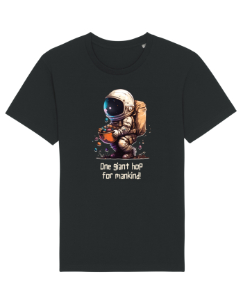 Space Easter - One giant hop for mankind Black