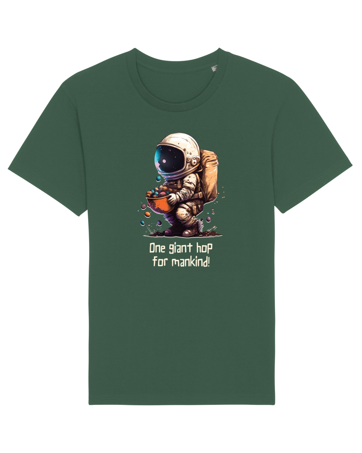 Tricou mânecă scurtă Unisex Rocker Bottle Green