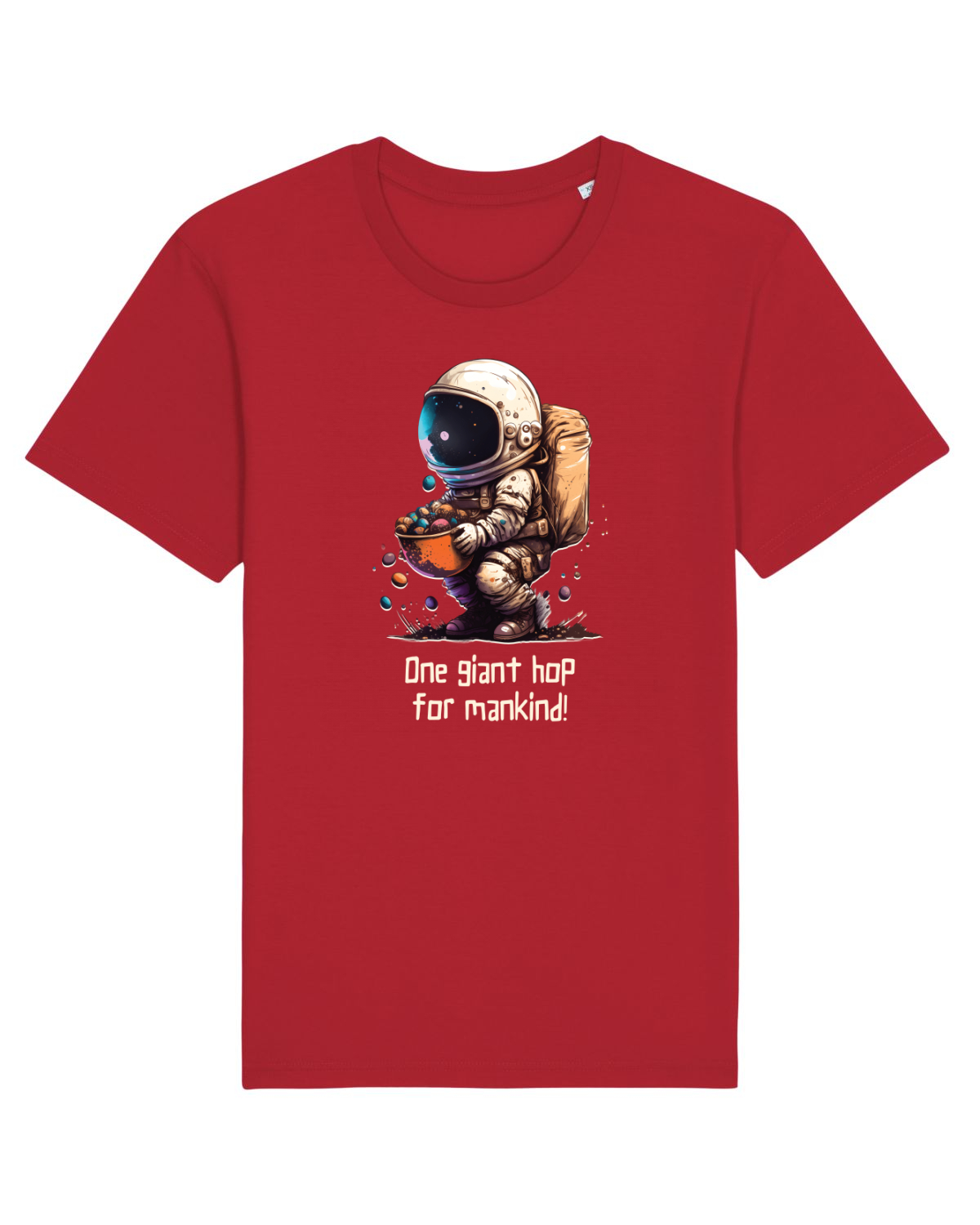Tricou mânecă scurtă Unisex Rocker Red