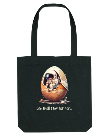 Space Easter - One small step for man Black