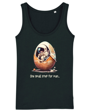 Space Easter - One small step for man Black