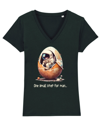 Space Easter - One small step for man Black
