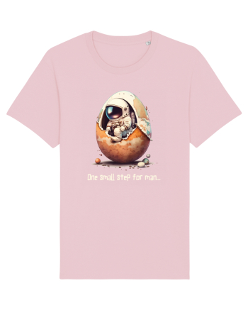 Space Easter - One small step for man Cotton Pink