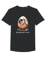 Space Easter - One small step for man Tricou mânecă scurtă guler larg Bărbat Skater