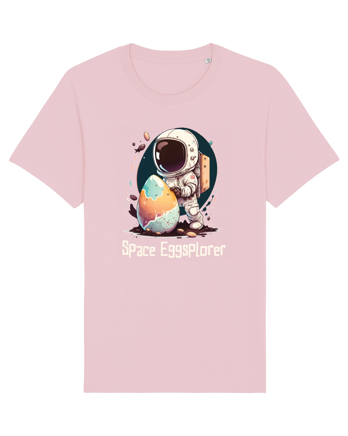 Tricou mânecă scurtă Unisex Rocker Cotton Pink