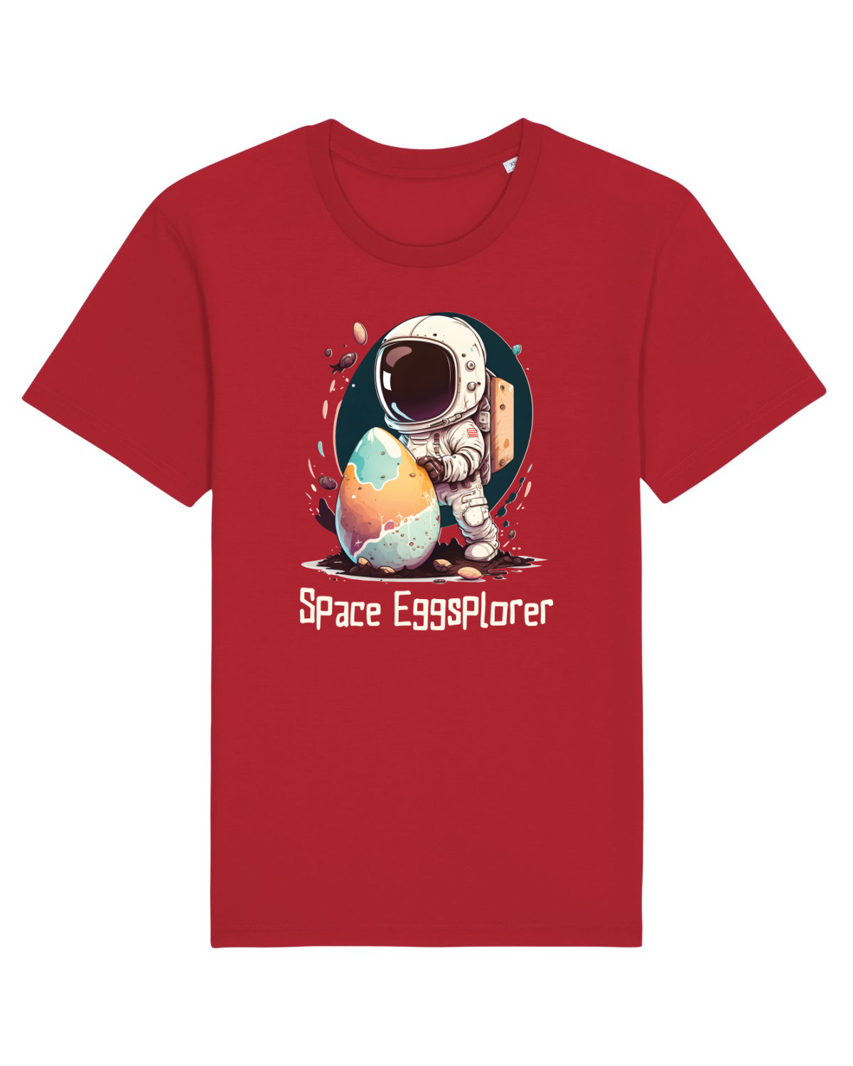 Tricou mânecă scurtă Unisex Rocker Red