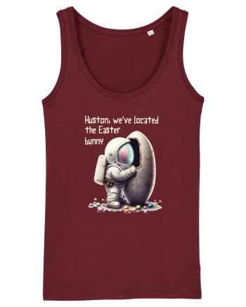 Space Easter - We have located the Easter bunny Burgundy