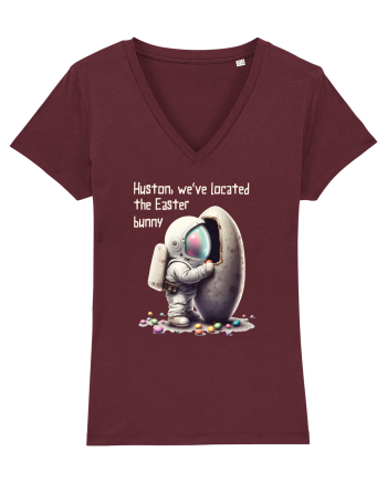 Space Easter - We have located the Easter bunny Burgundy