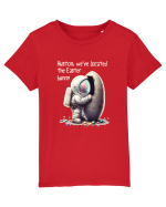 Space Easter - We have located the Easter bunny Tricou mânecă scurtă  Copii Mini Creator