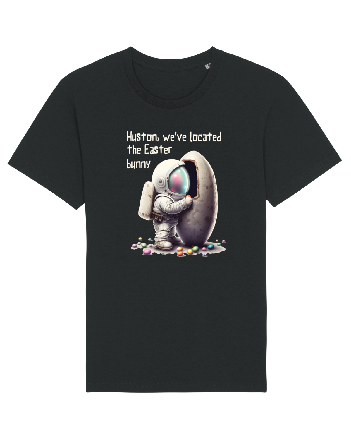 Tricou mânecă scurtă Unisex Rocker Black