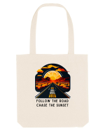 FOLLOW THE ROAD - V1 Sacoșă textilă
