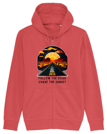 FOLLOW THE ROAD - V1 Carmine Red
