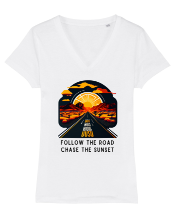 FOLLOW THE ROAD - V1 White