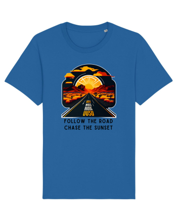 FOLLOW THE ROAD - V1 Royal Blue