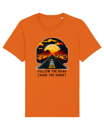 FOLLOW THE ROAD - V1 Bright Orange