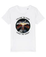 FOLLOW THE ROAD - V2 Tricou mânecă scurtă  Copii Mini Creator