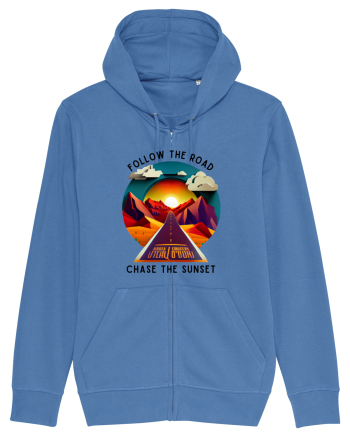 FOLLOW THE ROAD - V3 Bright Blue
