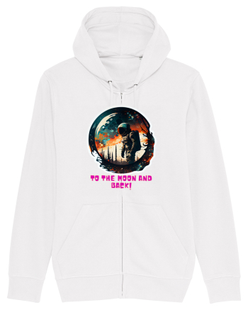TO THE MOON AND BACK! White