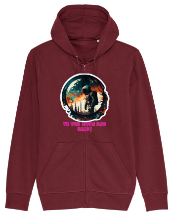 TO THE MOON AND BACK! Burgundy