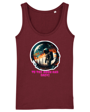 TO THE MOON AND BACK! Burgundy