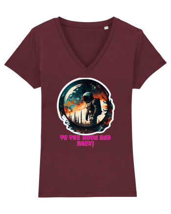 TO THE MOON AND BACK! Burgundy