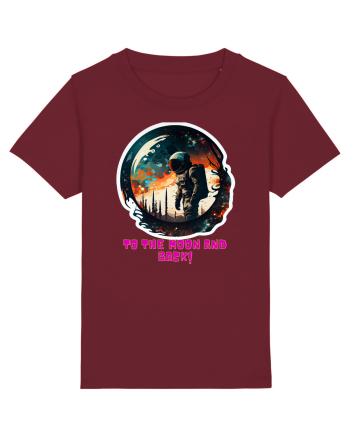 TO THE MOON AND BACK! Burgundy