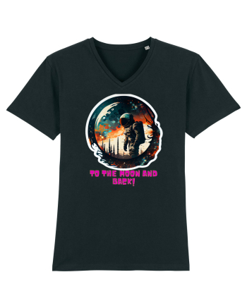 TO THE MOON AND BACK! Black