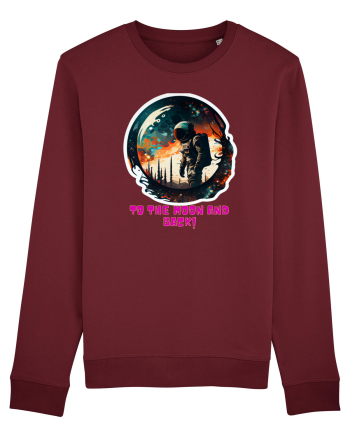 TO THE MOON AND BACK! Burgundy