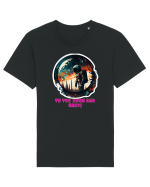TO THE MOON AND BACK! Tricou mânecă scurtă Unisex Rocker