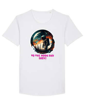 TO THE MOON AND BACK! White
