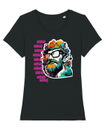 WOW WOW WOW !!! Tricou mânecă scurtă guler larg fitted Damă Expresser
