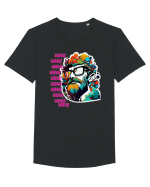 WOW WOW WOW !!! Tricou mânecă scurtă guler larg Bărbat Skater