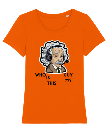 WHO IS THIS GUY ??? Bright Orange