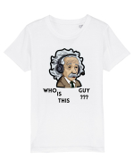 WHO IS THIS GUY ??? Tricou mânecă scurtă  Copii Mini Creator