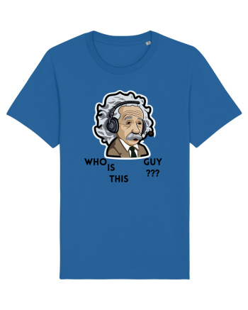 WHO IS THIS GUY ??? Royal Blue