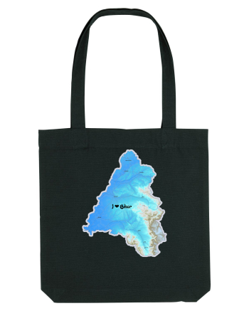 Bihor County Map Black