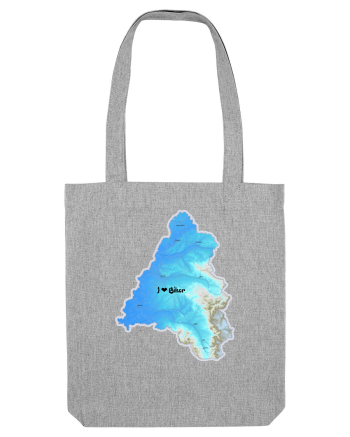 Bihor County Map Heather Grey