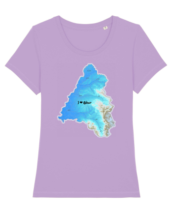 Bihor County Map Lavender Dawn