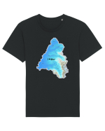 Bihor County Map Tricou mânecă scurtă Unisex Rocker