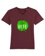 Keto life Tricou mânecă scurtă guler V Bărbat Presenter