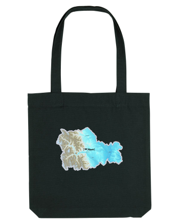 Neamț County Map Black