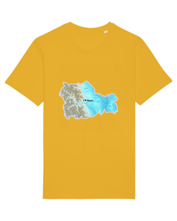 Neamț County Map Spectra Yellow