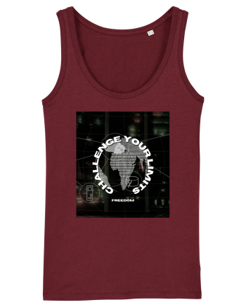 Challenge Your Limits Burgundy