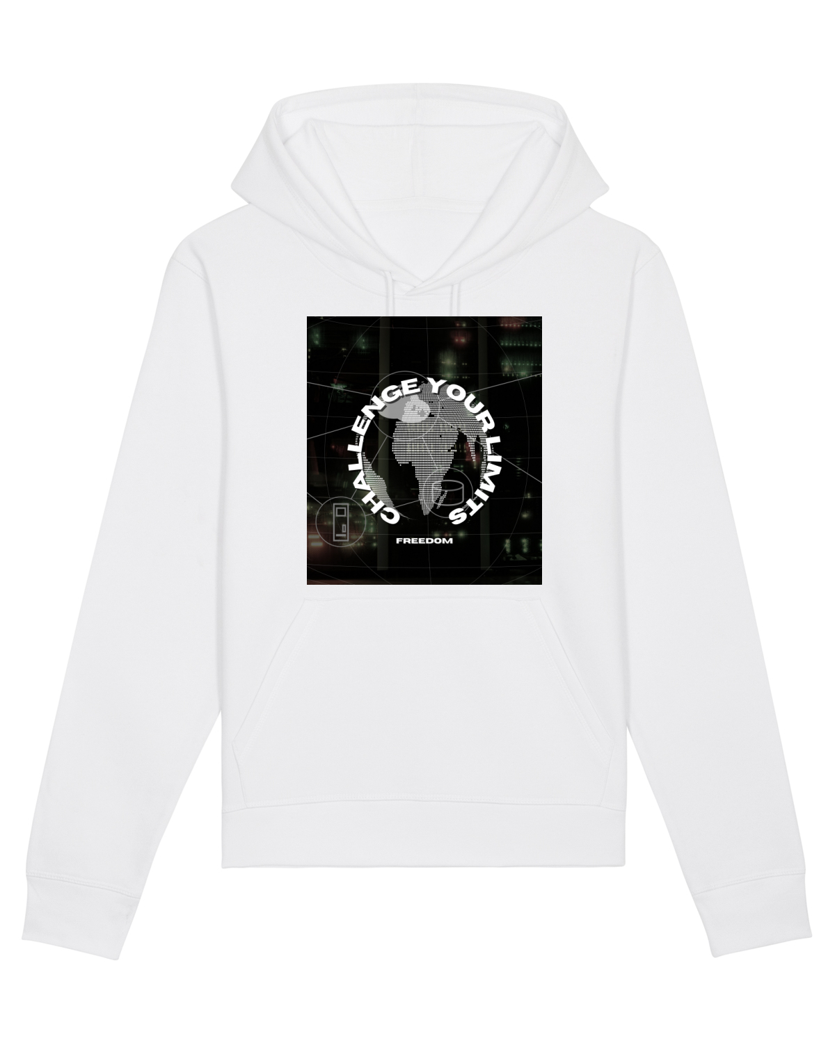Hanorac Unisex Drummer White