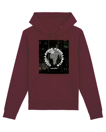 Challenge Your Limits Burgundy