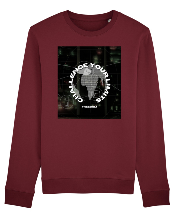 Challenge Your Limits Burgundy