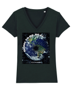 Born To Be Real Tricou mânecă scurtă guler V Damă Evoker