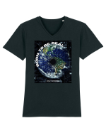 Born To Be Real Tricou mânecă scurtă guler V Bărbat Presenter